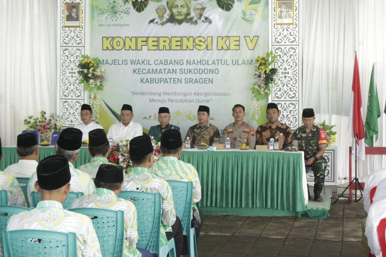Kukuhkan Keberlanjutan, Duet Petahana Pimpin Kembali MWC NU Sukodono